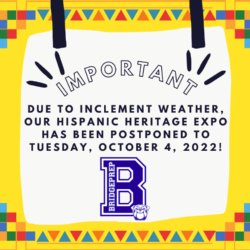 Hispanic Heritage Expo Update